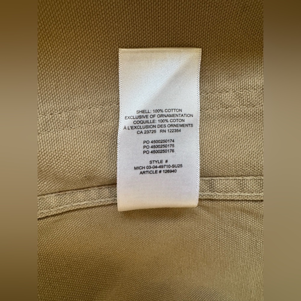 Aritzia, TNA, Edison Chore Jacket, Tan Khaki, XS - Picture 5 of 5
